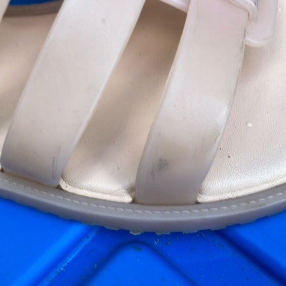 Jelly sandals women’s size 10 vegan eco friendly , zero carbon manufactured - Picture 9 of 9